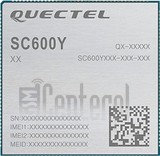 Vérification de l'IMEI QUECTEL SC600Y-EM sur imei.info