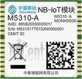Pemeriksaan IMEI CHINA MOBILE M5310-A di imei.info