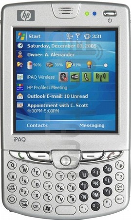 imei.info에 대한 IMEI 확인 HP iPAQ hw6945 (HTC Sable)