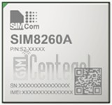 Vérification de l'IMEI SIMCOM SIM8260A sur imei.info