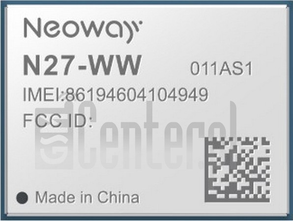 Перевірка IMEI NEOWAY N27-WW на imei.info