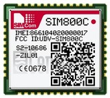 Проверка IMEI SIMCOM SIM800C на imei.info