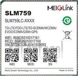 Skontrolujte IMEI MEIGLINK SLM759 na imei.info