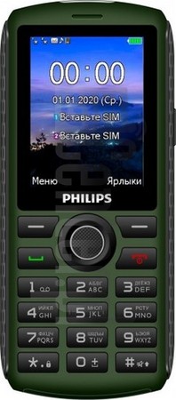Verificação do IMEI PHILIPS Xenium E218 em imei.info