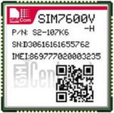 Kontrola IMEI SIMCOM SIM7600V-H na imei.info