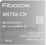 ตรวจสอบ IMEI FIBOCOM AN758-CN บน imei.info