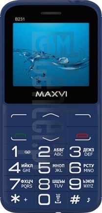 Verificación del IMEI  MAXVI B231 en imei.info