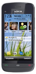 Verificação do IMEI NOKIA C5-03 em imei.info