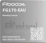 Skontrolujte IMEI FIBOCOM FG170-EAU na imei.info