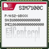 Verificación del IMEI  SIMCOM SIM7100C en imei.info