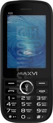 Kontrola IMEI MAXVI K20 na imei.info