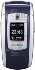 在imei.info上的IMEI Check SAMSUNG E700