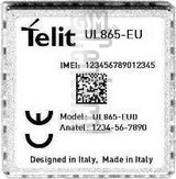Pemeriksaan IMEI TELIT UL865-EU di imei.info