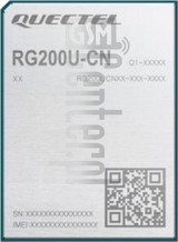 Перевірка IMEI QUECTEL RG200U-CN на imei.info