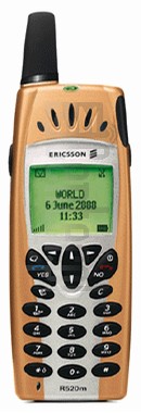 IMEI-Prüfung ERICSSON R520m auf imei.info