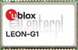 Vérification de l'IMEI U-BLOX Leon-G100 sur imei.info