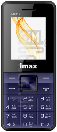 Kontrola IMEI IMAX MX 119 na imei.info
