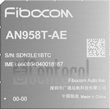 Skontrolujte IMEI FIBOCOM AN958T-AE na imei.info