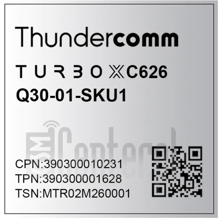 IMEI चेक THUNDERCOMM Turbox C626 imei.info पर