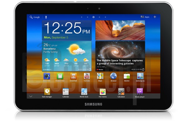 Перевірка IMEI SAMSUNG P7310 Galaxy Tab 8.9 на imei.info