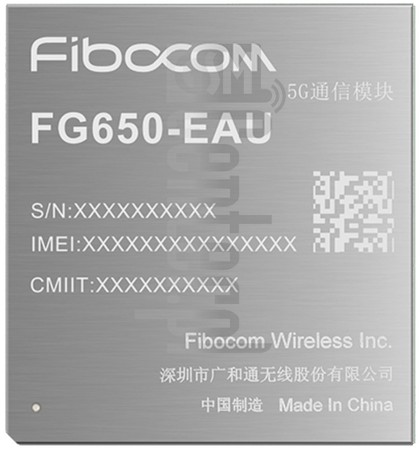 imei.info에 대한 IMEI 확인 FIBOCOM FG650-EAU