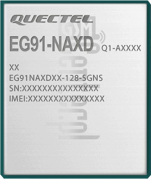 Skontrolujte IMEI QUECTEL EG91-Naxd na imei.info