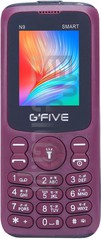 Pemeriksaan IMEI GFIVE N9 Smart di imei.info