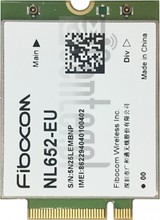 Verificación del IMEI  FIBOCOM NL652-EU en imei.info