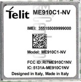 在imei.info上的IMEI Check TELIT ME910C1-NV