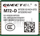 Sprawdź IMEI QUECTEL M72-D na imei.info