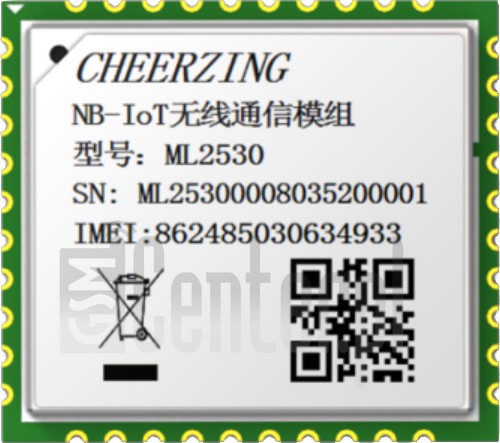 Перевірка IMEI CHEERZING ML2530 на imei.info