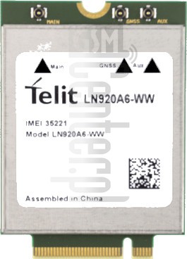 Verificación del IMEI  TELIT LN920A6-WW en imei.info