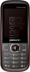 Pemeriksaan IMEI KARBONN K3 Boom Max di imei.info