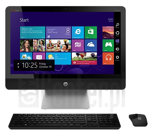 Verificação do IMEI HP All-in-One K110 Envy Recline 23" em imei.info