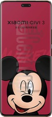 Skontrolujte IMEI XIAOMI Civi 3 Disney Edition na imei.info
