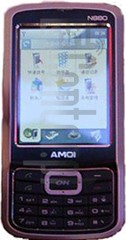 Pemeriksaan IMEI AMOI N880 di imei.info