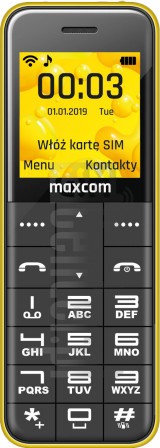 Controllo IMEI MAXCOM MM111 Classic su imei.info