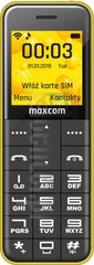 Vérification de l'IMEI MAXCOM MM111 Classic sur imei.info