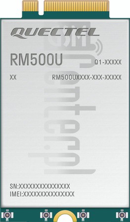 Verificação do IMEI QUECTEL RM500U-EA em imei.info