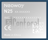 Перевірка IMEI NEOWAY N25 на imei.info
