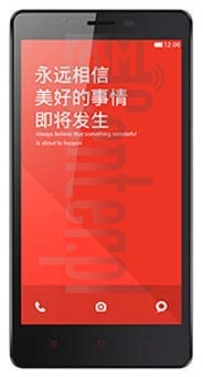 Verificação do IMEI XIAOMI Redmi Note 4G em imei.info