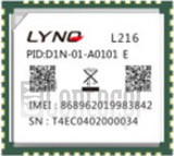 Проверка IMEI LYNQ L216 на imei.info