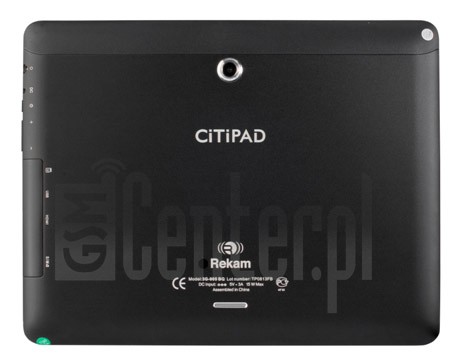 IMEI Check REKAM Citipad 3G-105BQ on imei.info