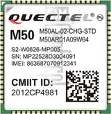 Vérification de l'IMEI QUECTEL M50 Series sur imei.info