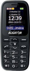 在imei.info上的IMEI Check ALIGATOR A220 Senior
