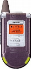 在imei.info上的IMEI Check MAXON MX-7930