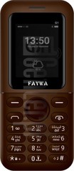 Kontrola IMEI FAYWA G1 na imei.info