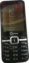 IMEI-Prüfung G-PHONE T77 auf imei.info