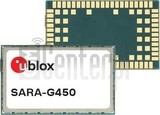 Verificação do IMEI U-BLOX SARA-G450 em imei.info
