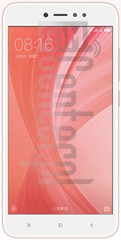 Vérification de l'IMEI XIAOMI Redmi Note 5A High Edition sur imei.info